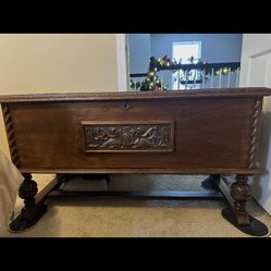 antique cedar chest 