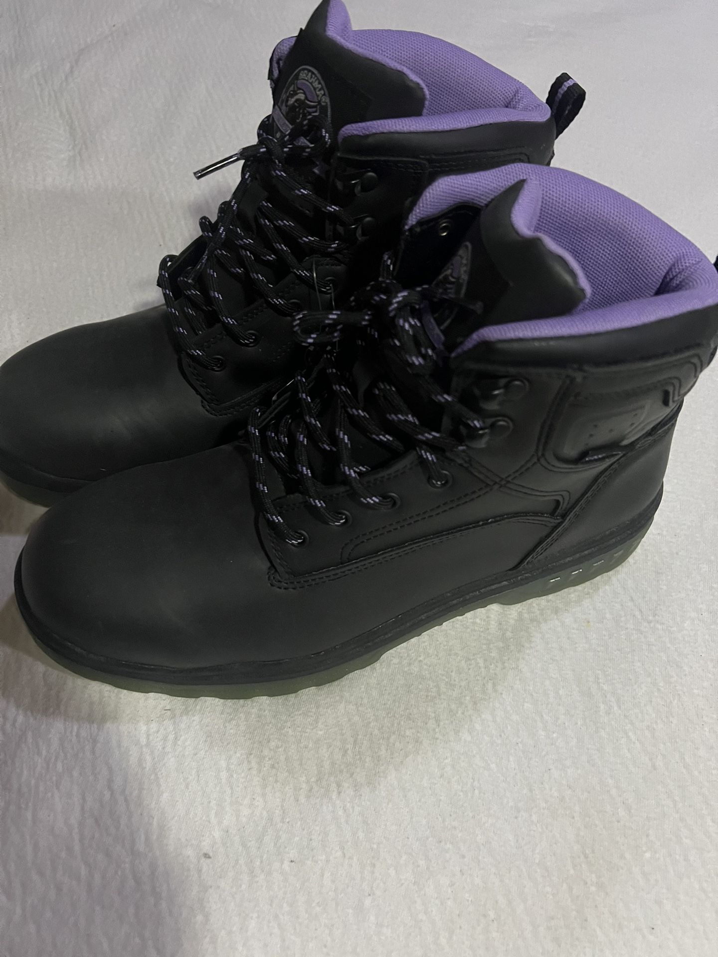 New Steel Toe Work Boots
