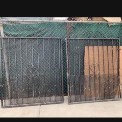 Iron Doble Gate Doors 4ftx 8 Ft Wide