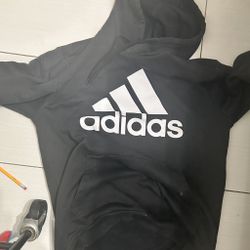 Adidas Black Pullover Hoodie