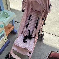 Pink gap stroller
