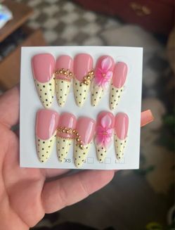Press-On Nails Polka dot