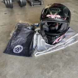 Shoei Women’s Motorcycle Helmet + Accessories
