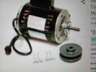 1 horsepower 2 speed cooler motor