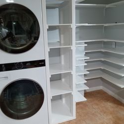 Laundry / Pantry Shelves