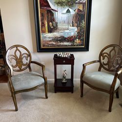 accent chairs with arms set of 2