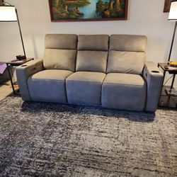 Power reclining sofa