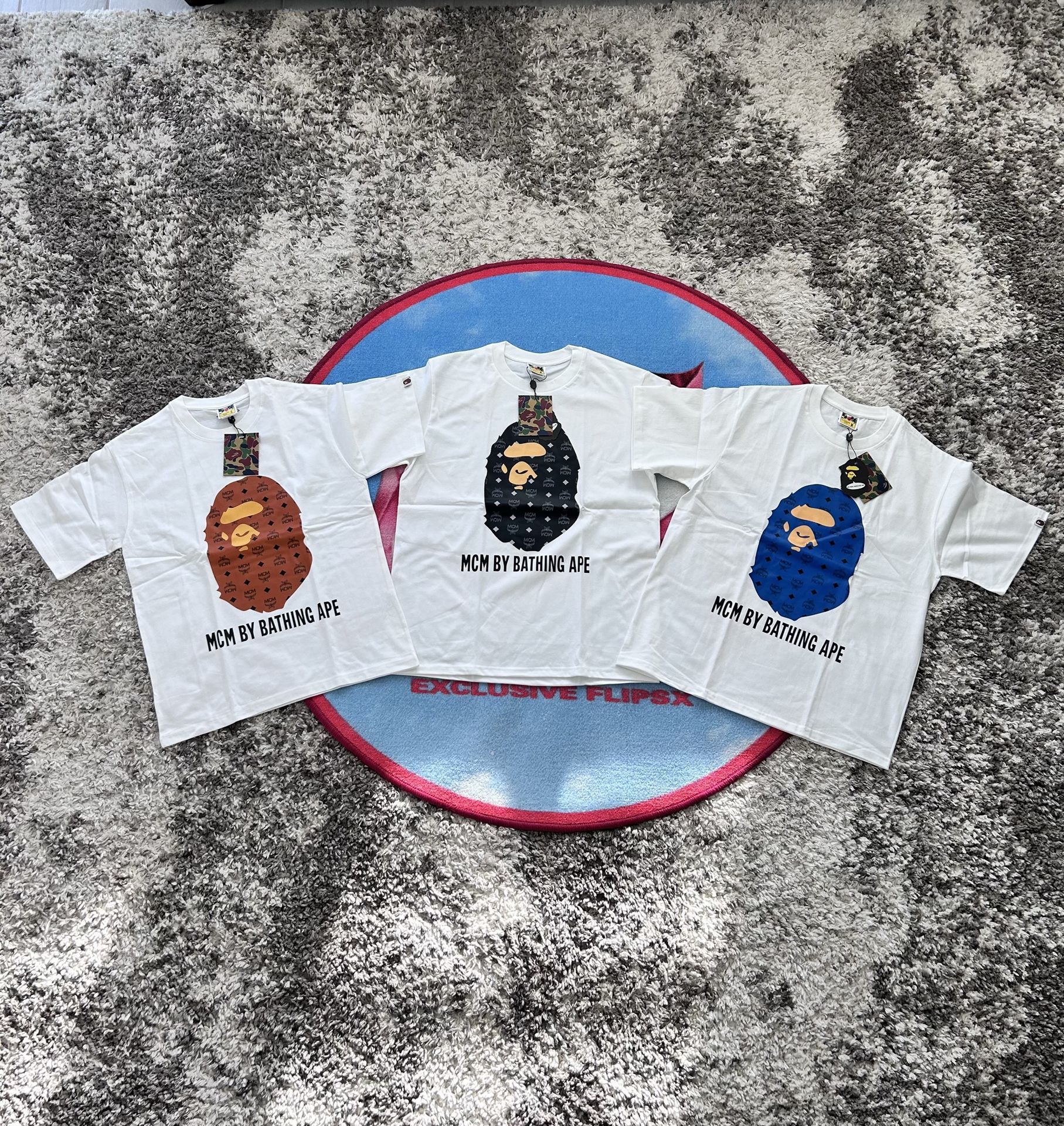 BAPE X MCM