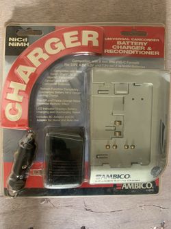ambici universal camcorder battery charger