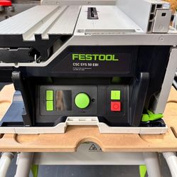 Festool CSC SYS 50 EBI Cordless Sliding Table saw