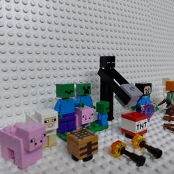 Lego Minecraft Minifigures (lot 64)