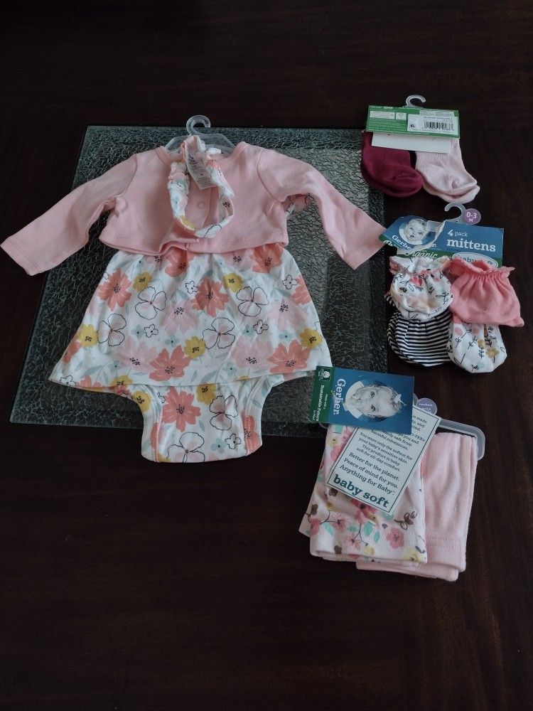 Gerber Baby Girl Set