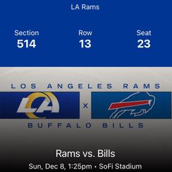 Bills Vs Rams