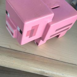 Minecraft Piggie Bank 