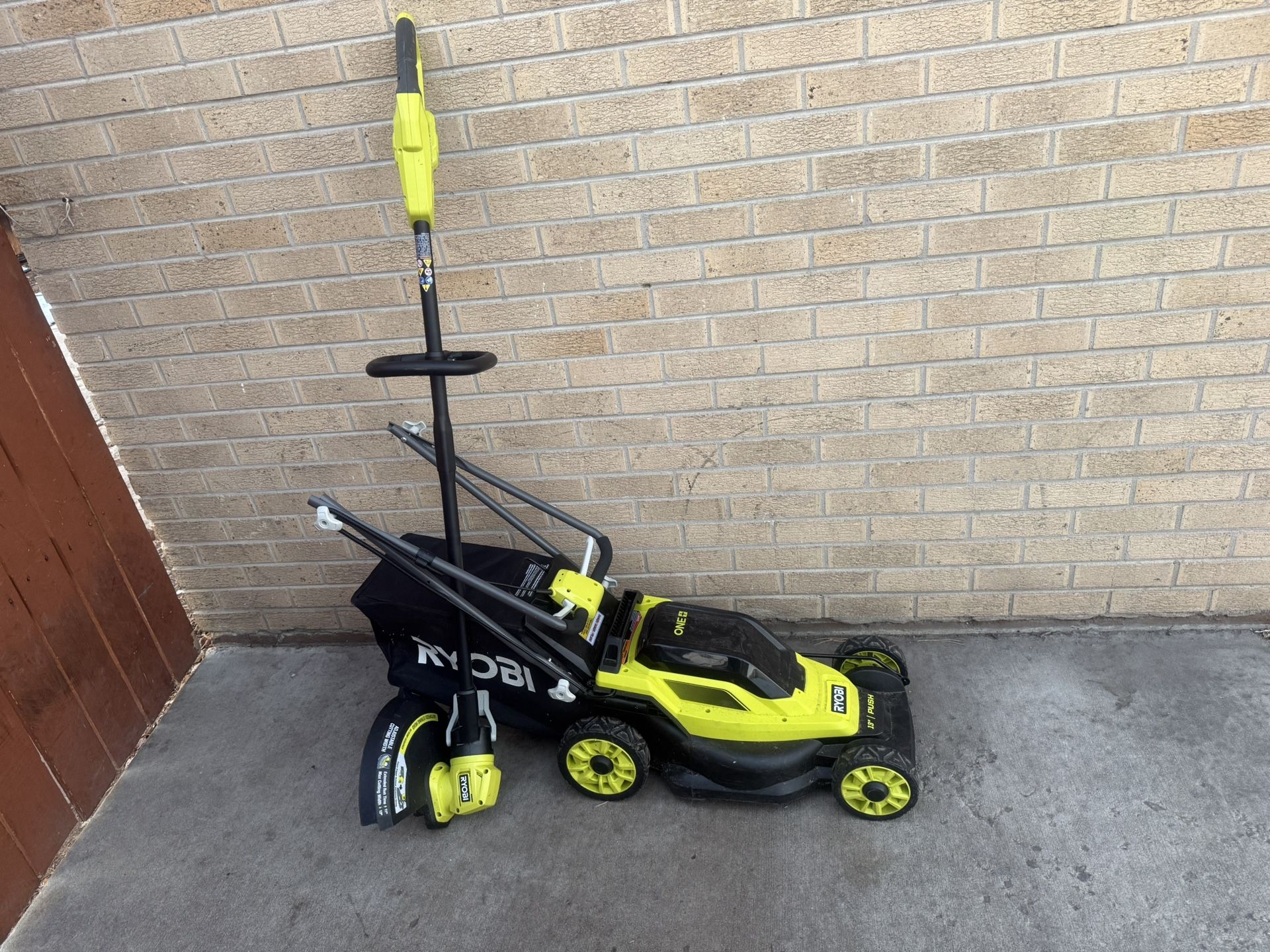 Lawn Mower And Weed Eater