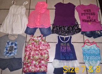 Girl's Size 7 & 8 Bundle