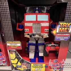 BRAND NEW- Jada R/C Transforms Optimism Prime 