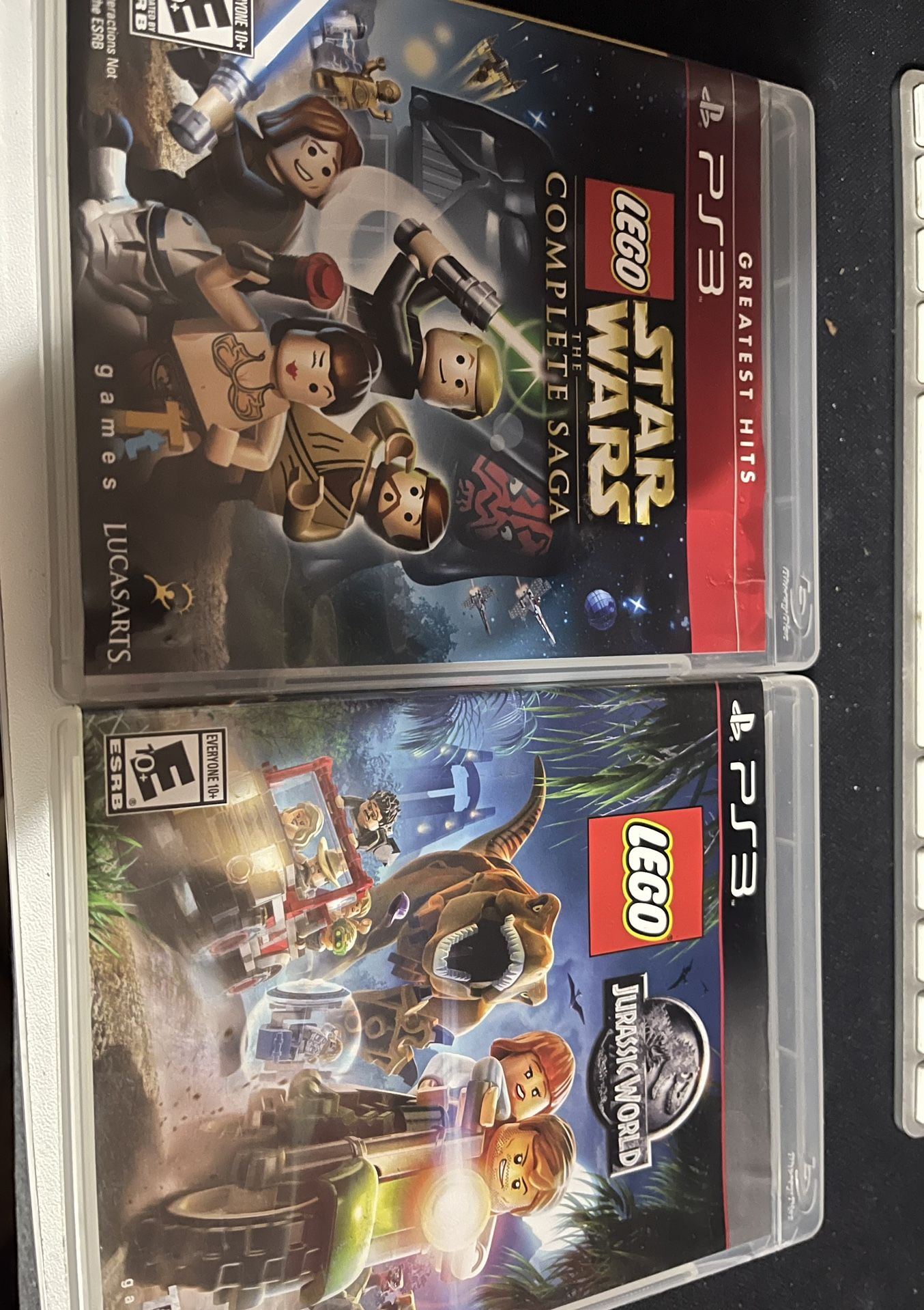 LEGO Star Wars The Complete Saga PS3 Sony And Lego Jurassic Park