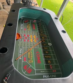 6’ crap table