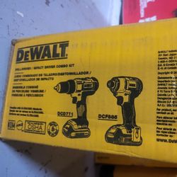 Dewalt Set Of Drills New