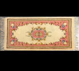 Vintage Floral Oriental Rug