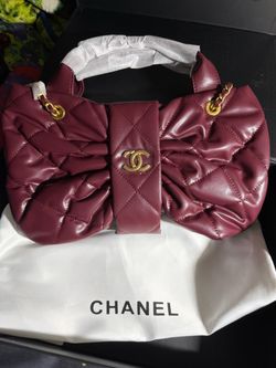 Burgandy purse