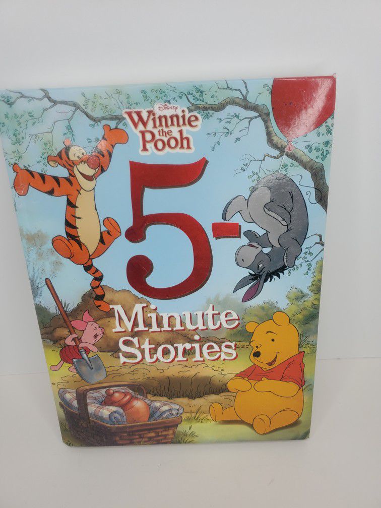 5-Minute Winnie the Pooh Stories (5-Minute Stories) - Hardcover - GOOD