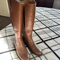 Thursday's leather boots