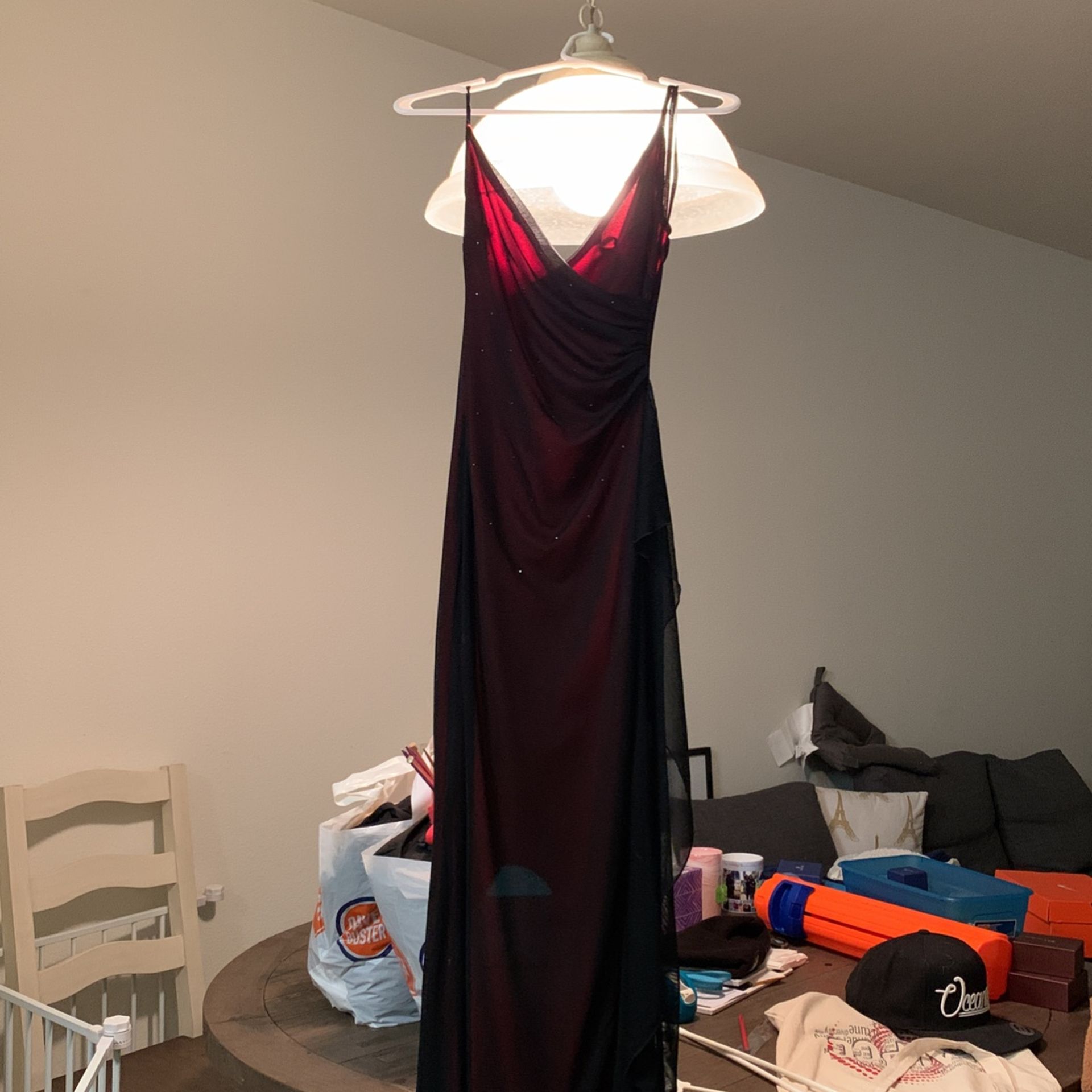 Small Long Ball Gown (used Only Once) 