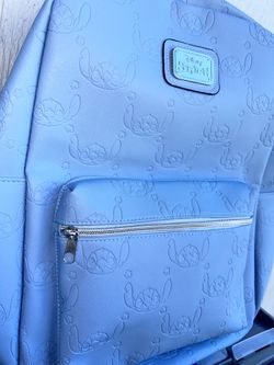Disney stitch blue backpack