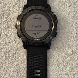 Garmin fenix 5x sapphire