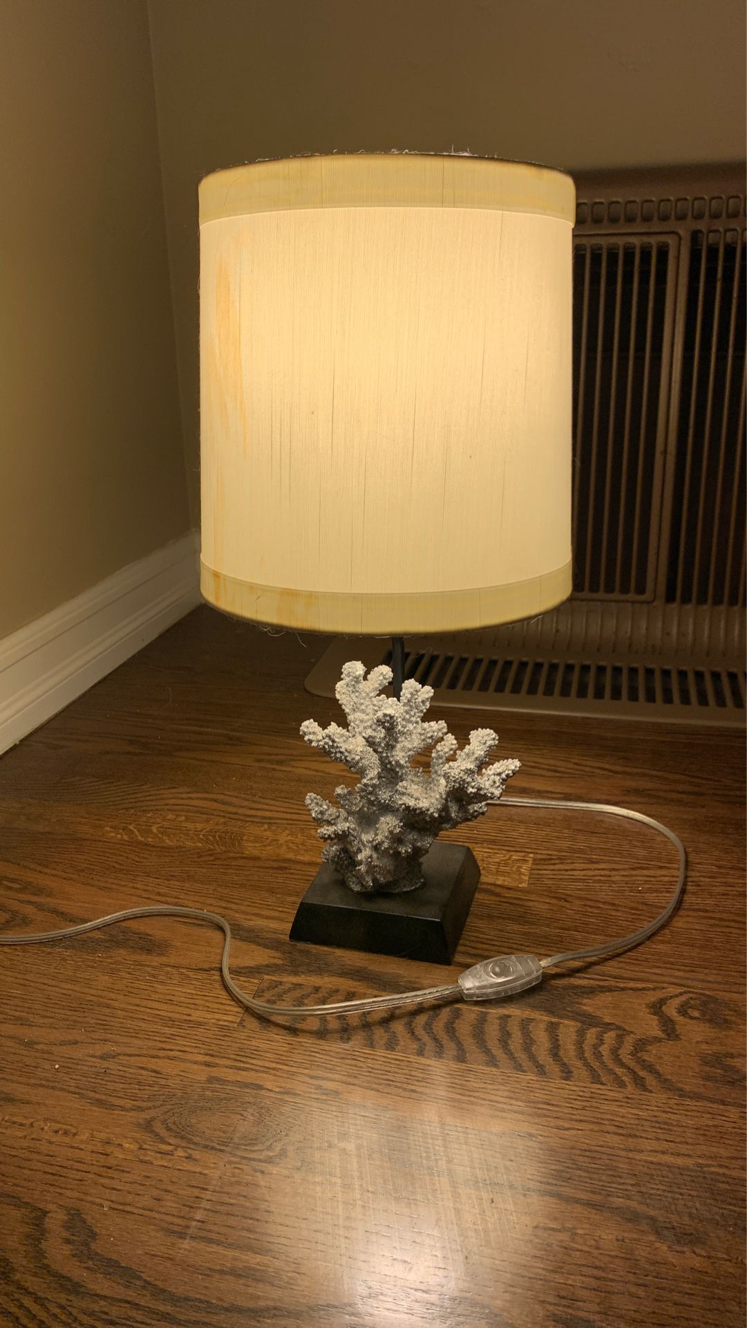 Coral side table Lamp