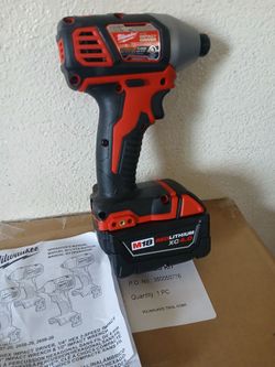 M18 milwaukee impact drill And Battery 4ah