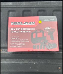 Toolman 20v Brushless Impact Wrench