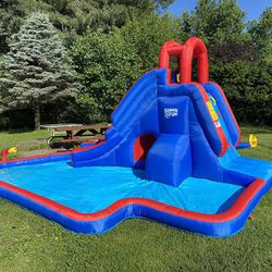 Inflatable Water Park Slide 