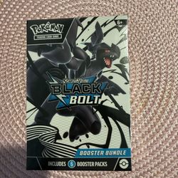 Pokemon TCG Scarlet & Violet Black Bolt Booster Bundle SEALED