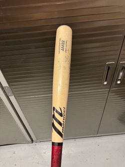 Marucci AM22 Wood Baseball Bat 32 in 29 OZ Adult Beige/Red/Black MPN AM22