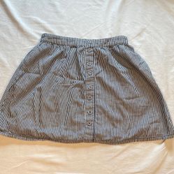 Mossimo Supply Co Striped Mini Skirt 