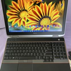 i3 ..i3..DELL LATITUDE  6520….128-SSD  GBcapacity …6.00 GB -RAM .  FASTER  and  READY FOR CLASSES  ON LINE OR