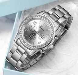 Stainless steel women’s watch