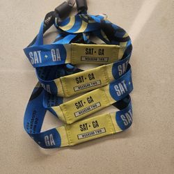 AUSTIN CITY LIMITS WEEKEND 2 SATURDAY WRISTBANDS 
