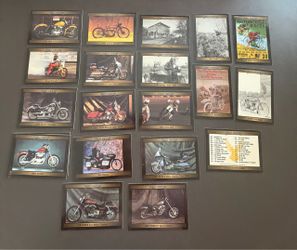 Lot of 21 of the 1992 HARLEY DAVIDSON SERIES I TRADING CARDS