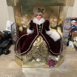 Barbie Happy Holidays Special Edition 1998 Never Opened 