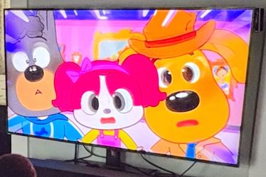 50” Samsung TV with SoundBar