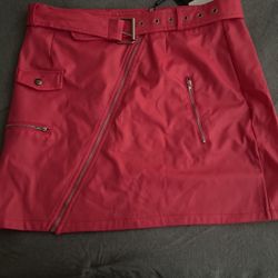 Hot Pink Skirt 