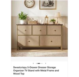 5 drawer dresser