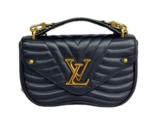Louis Vuitton Women's Calfskin Patches New Wave Shoulder Bag (