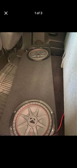 Kicker subs 11” RT12