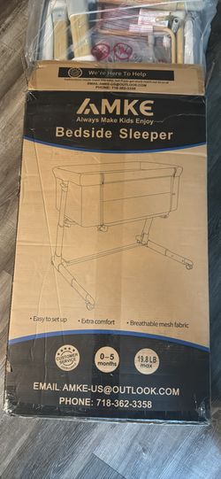 New in box bassinet bedside sleeper