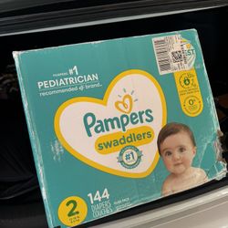 Pampers Diapers Box 